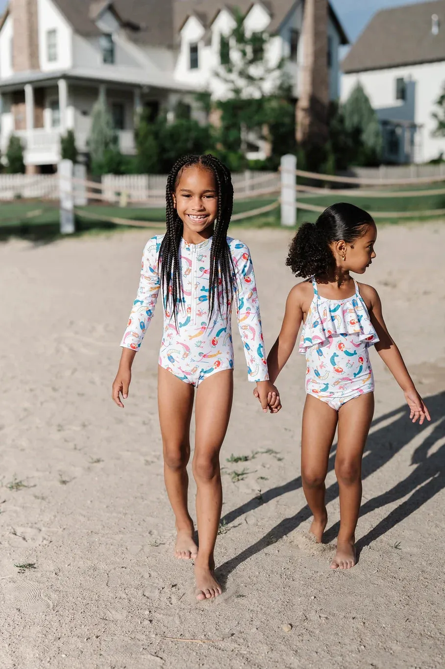 Lyanna Swim in Mermaid Whimsy  